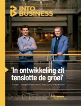 Magazine cover for Into Business - Alkmaar Lente 2025