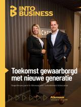 Magazine cover for Into Business - Alkmaar Zomer 2025