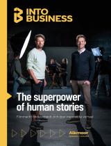 Magazine cover for Into Business - Alkmaar Lente 2024
